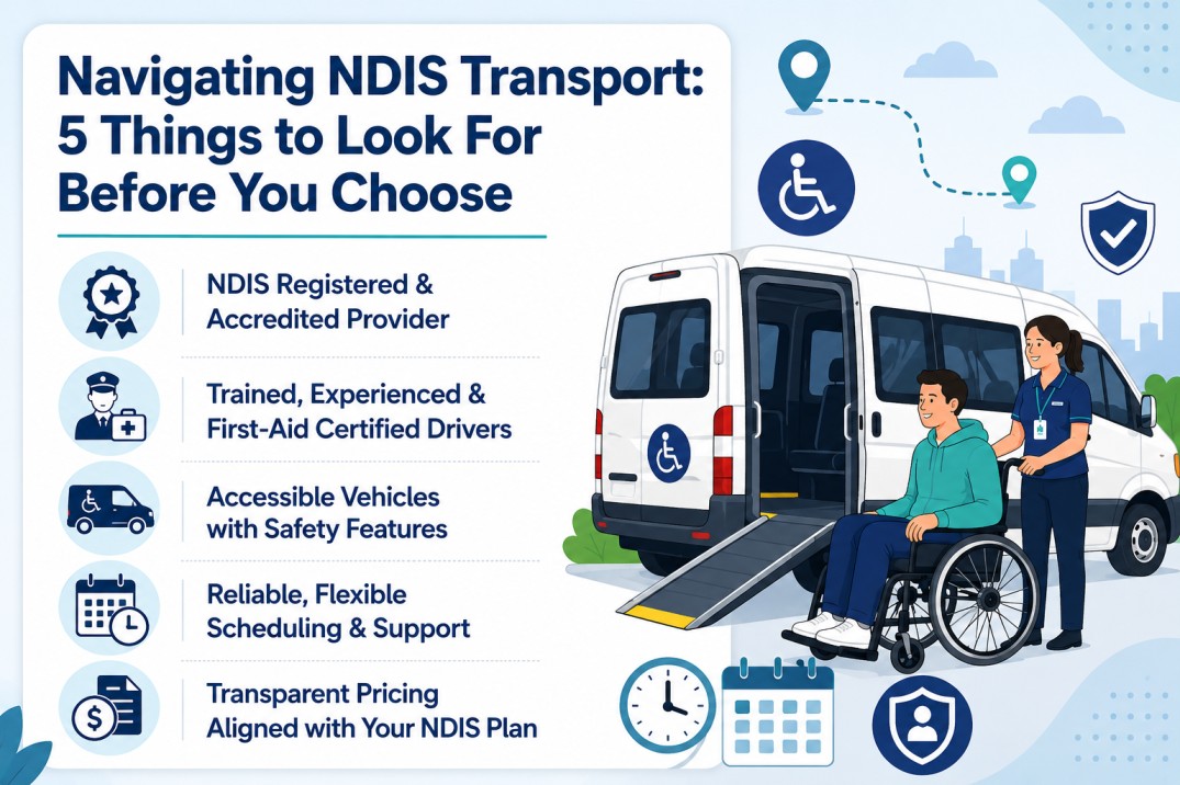 Finding suitable NDIS transport services can feel overwhelming and confusing